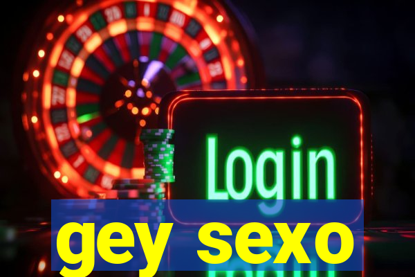 gey sexo